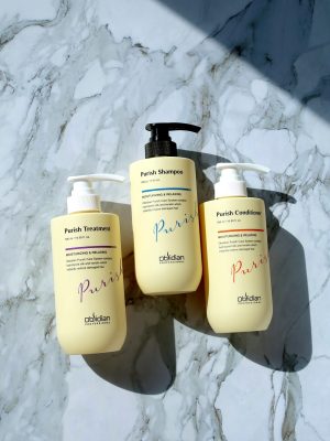 DẦU GỘI/XẢ/HẤP DƯỠNG MƯỢT TÓC PURISH (Obsidian Professional Purish Shampoo/Conditioner/Treatment)