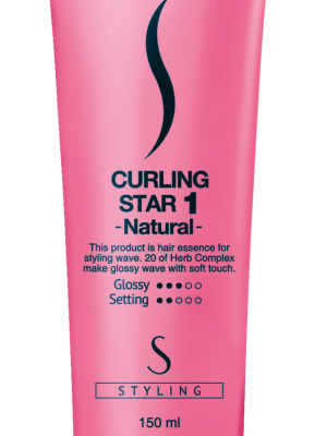Gel tạo kiểu tóc xoăn tự nhiên - Curling Star 1 – Natural